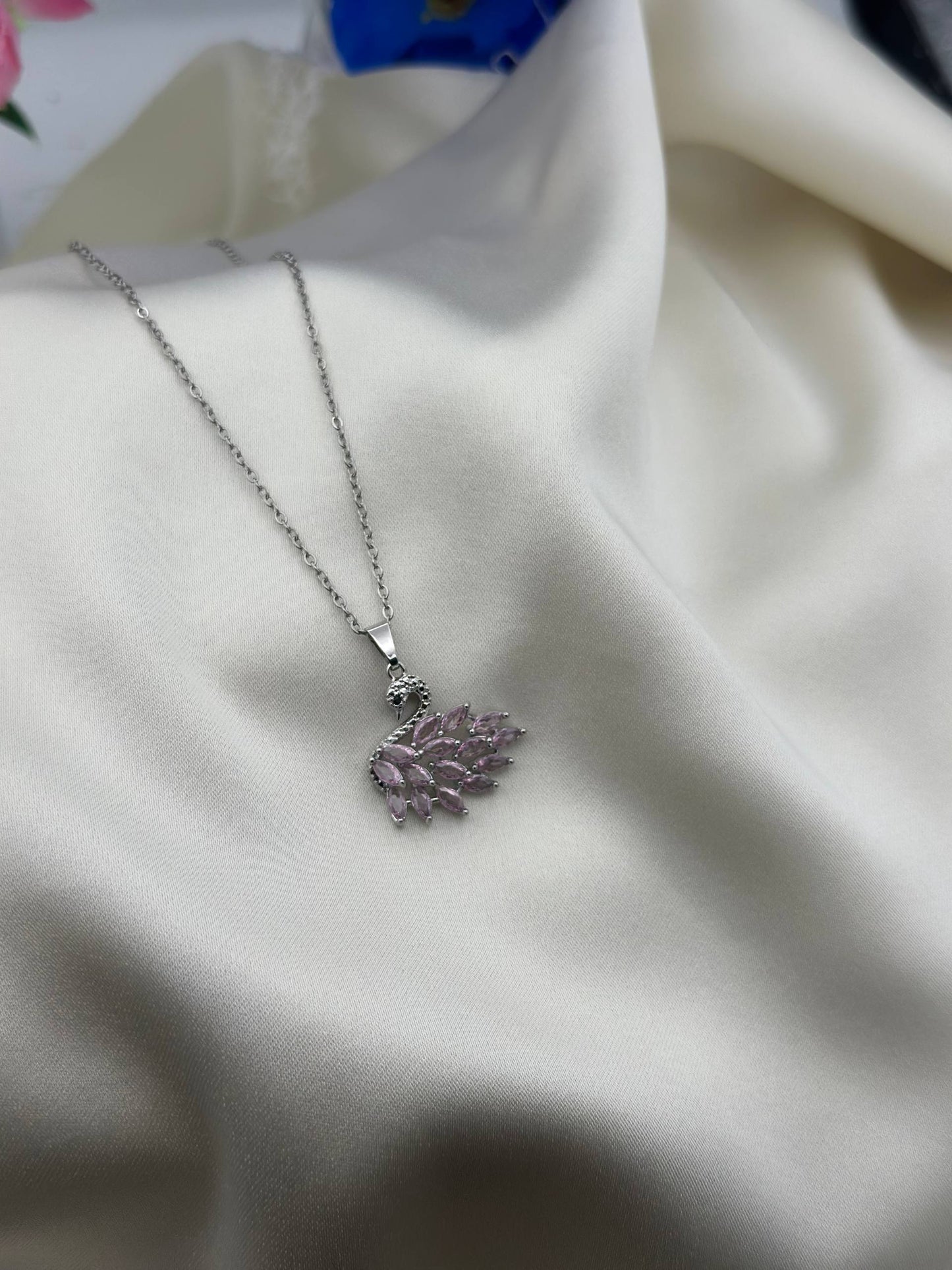 Chaine SWAROVSKI - Acier