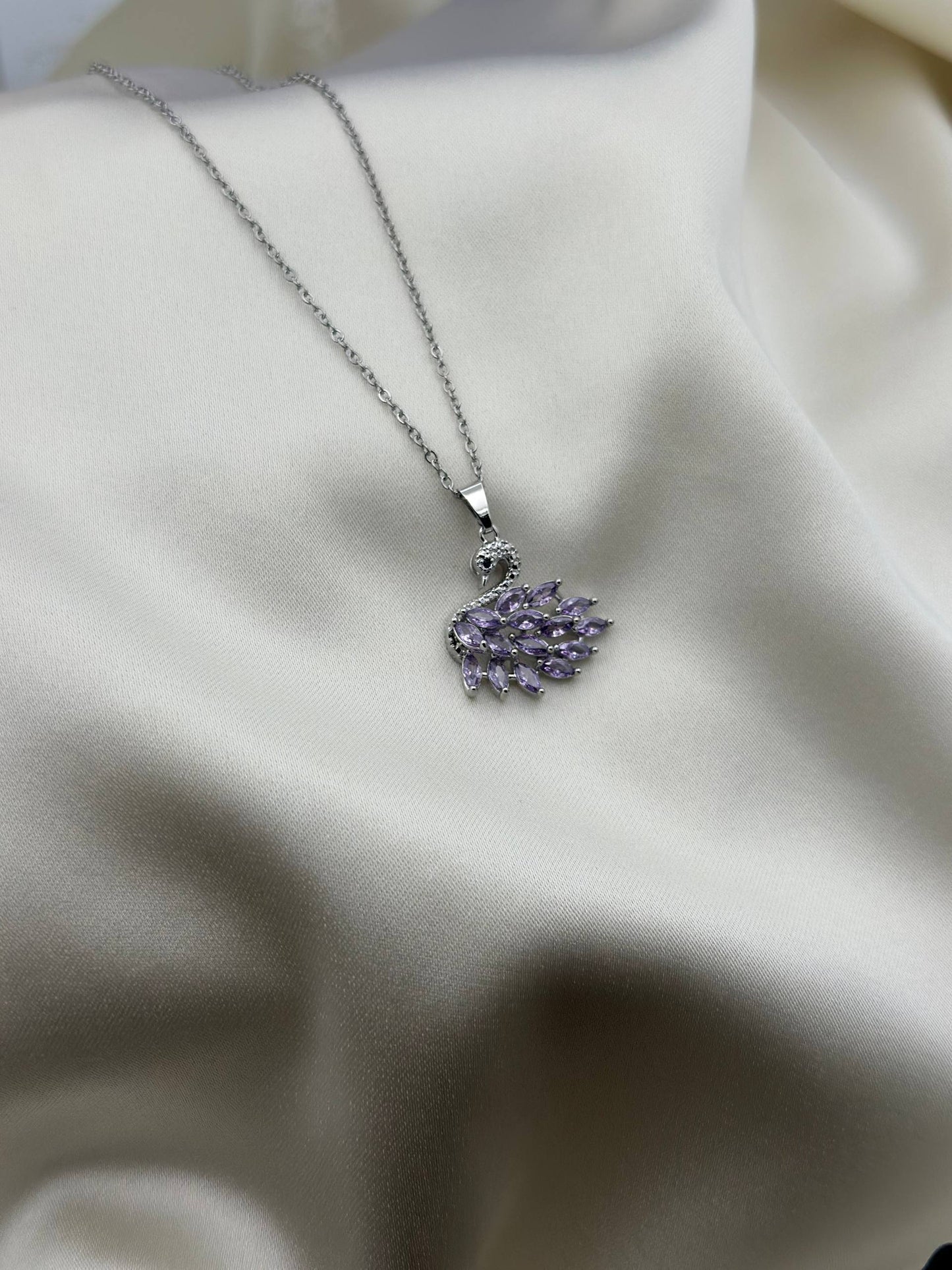 Chaine SWAROVSKI - Acier