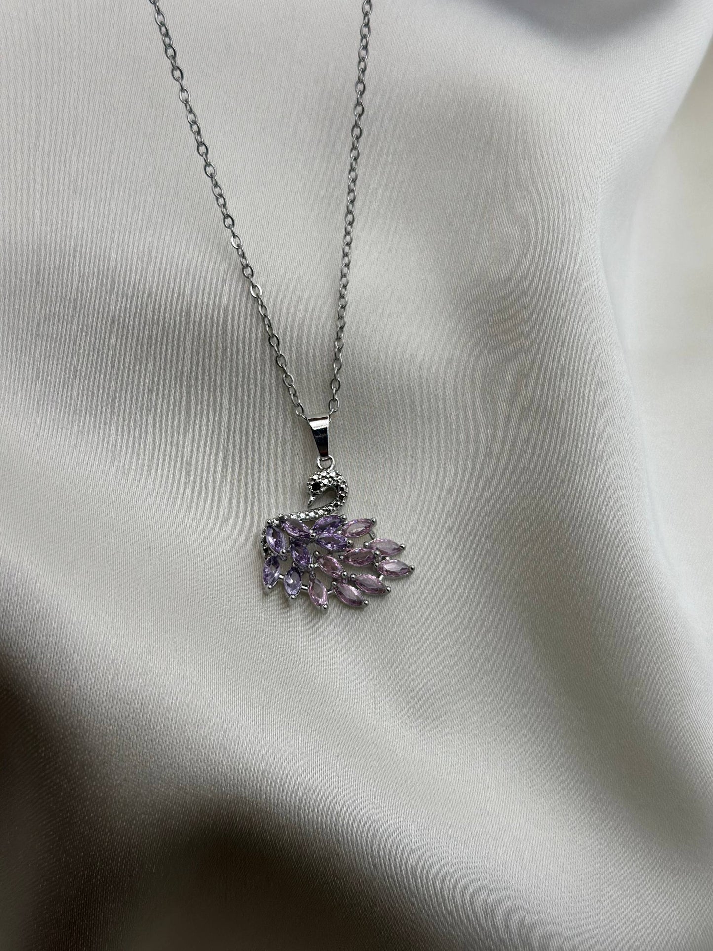 Chaine SWAROVSKI - Acier