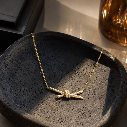Chaine Tiffany Knot - Acier