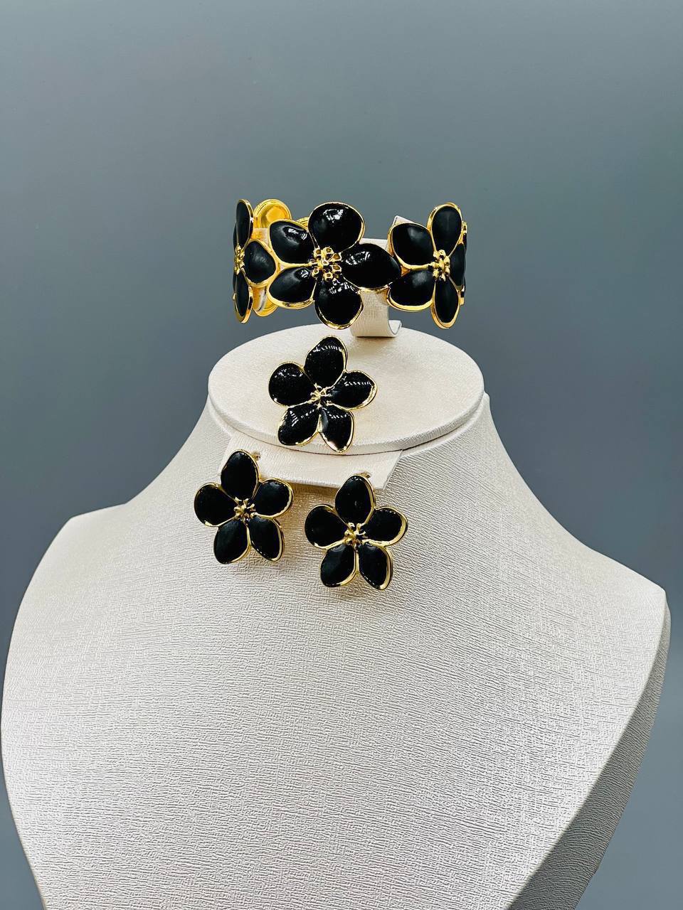 🌸✨ Parure Flora 3pcs ✨💎