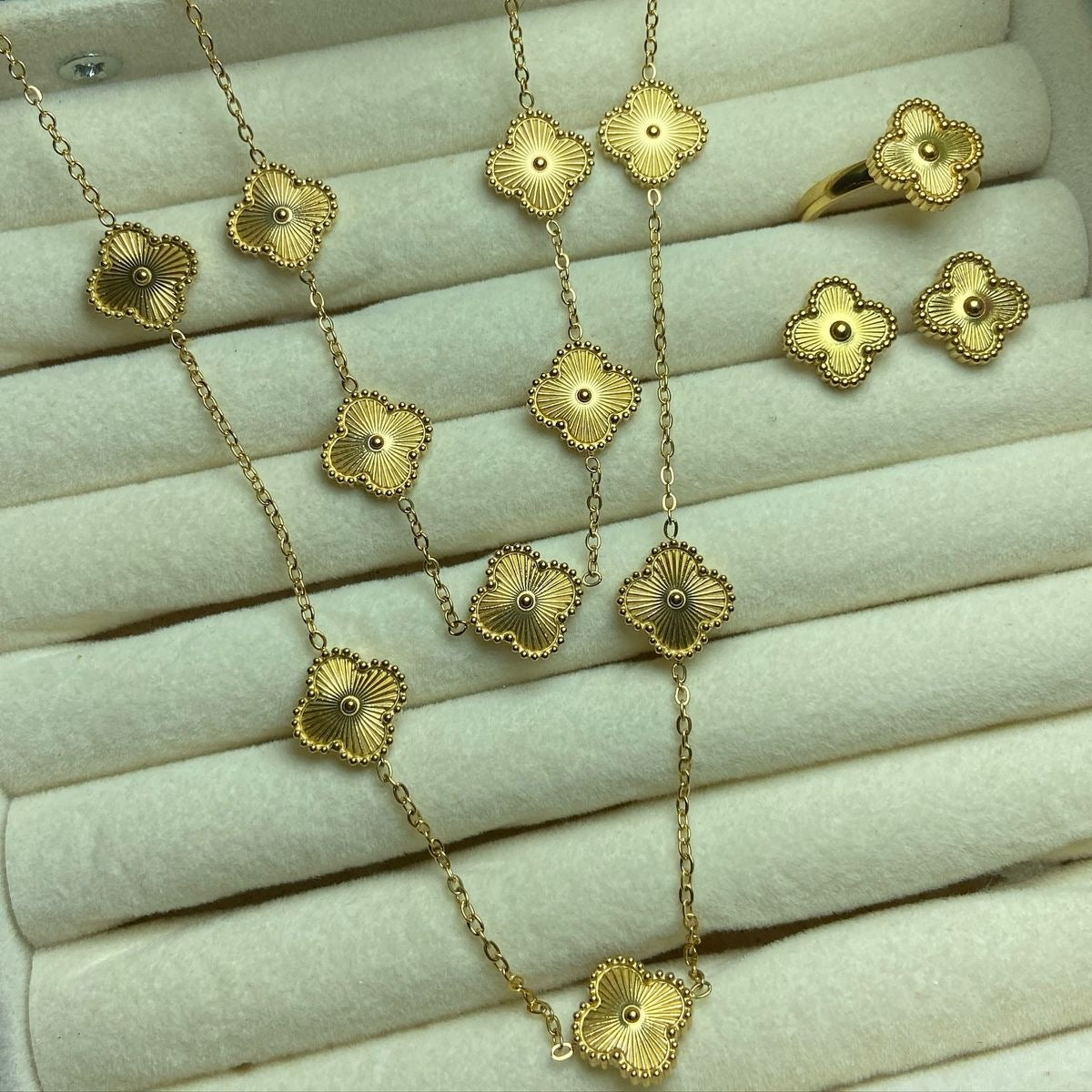 Ensemble 4pcs Van Cleef - Acier