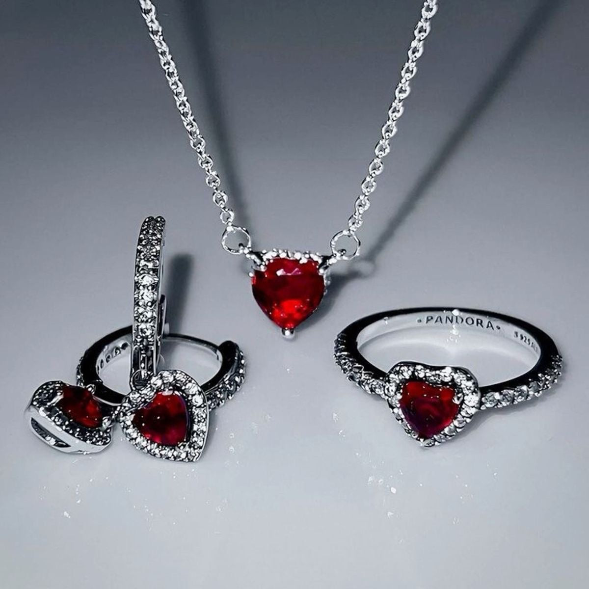 Ensemble 3pcs Pandora - Acier