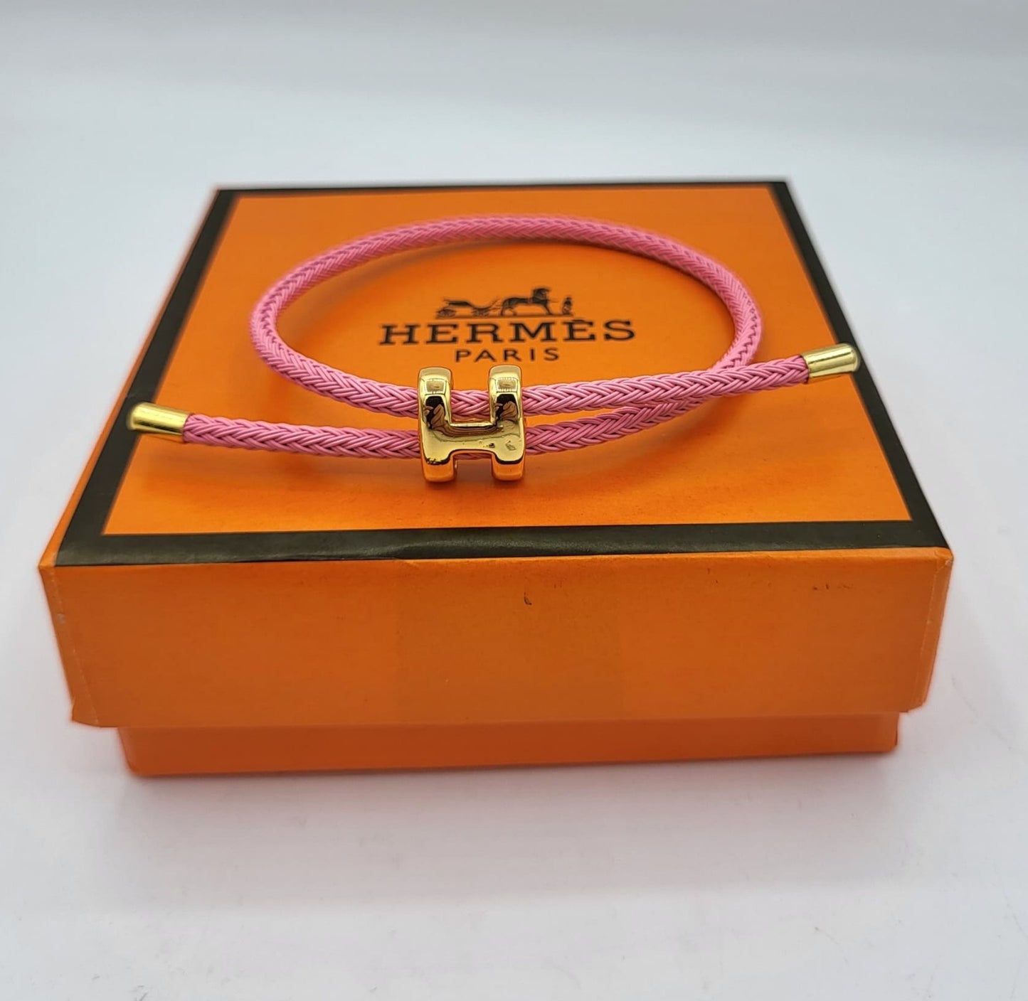 Bracelet Cordon ajustable "H"