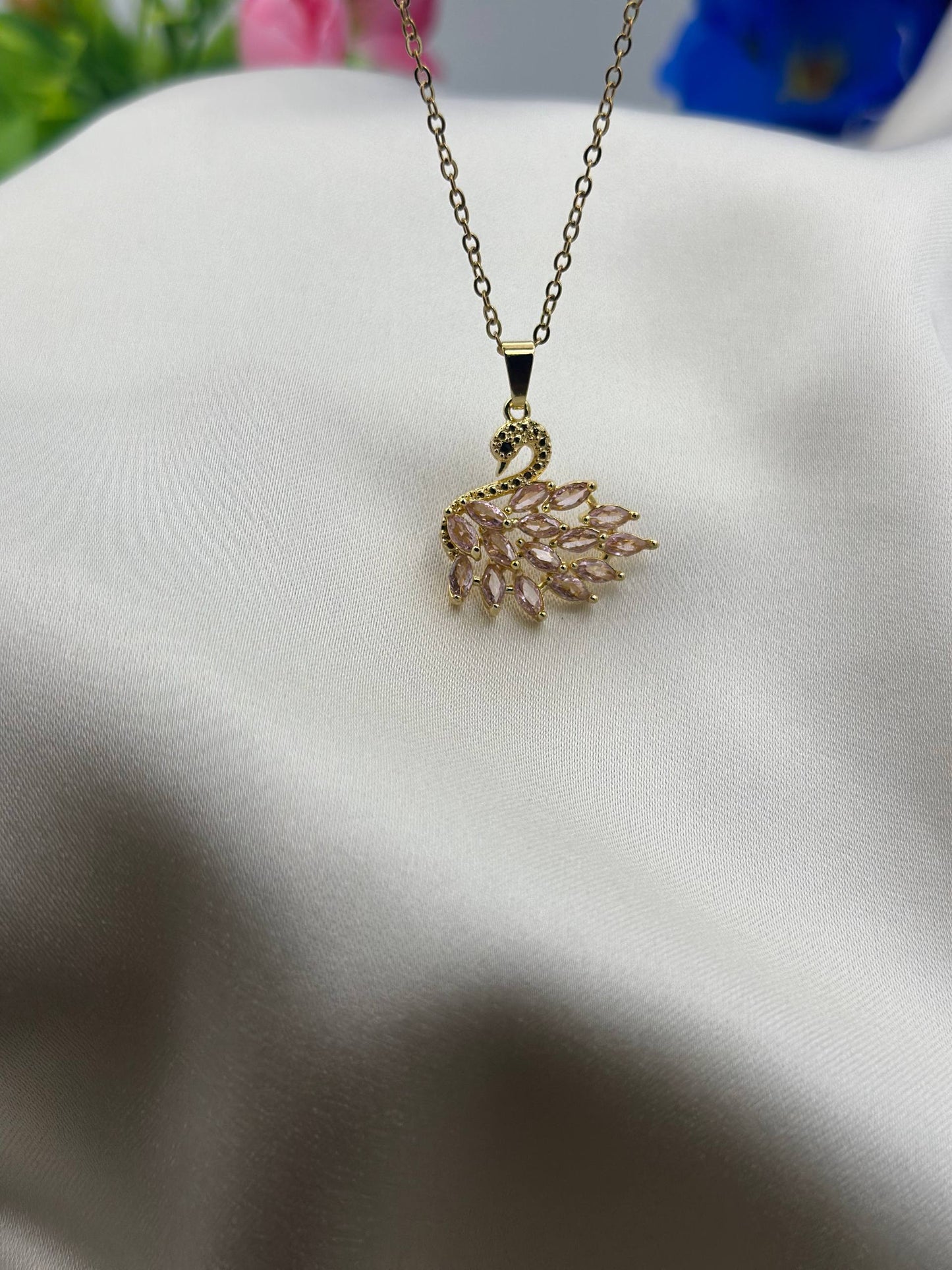 Chaine SWAROVSKI - Acier
