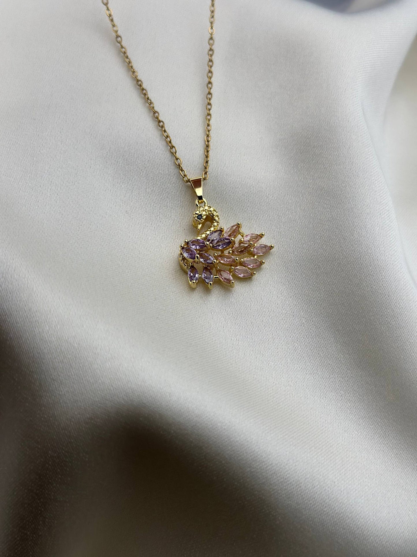 Chaine SWAROVSKI - Acier