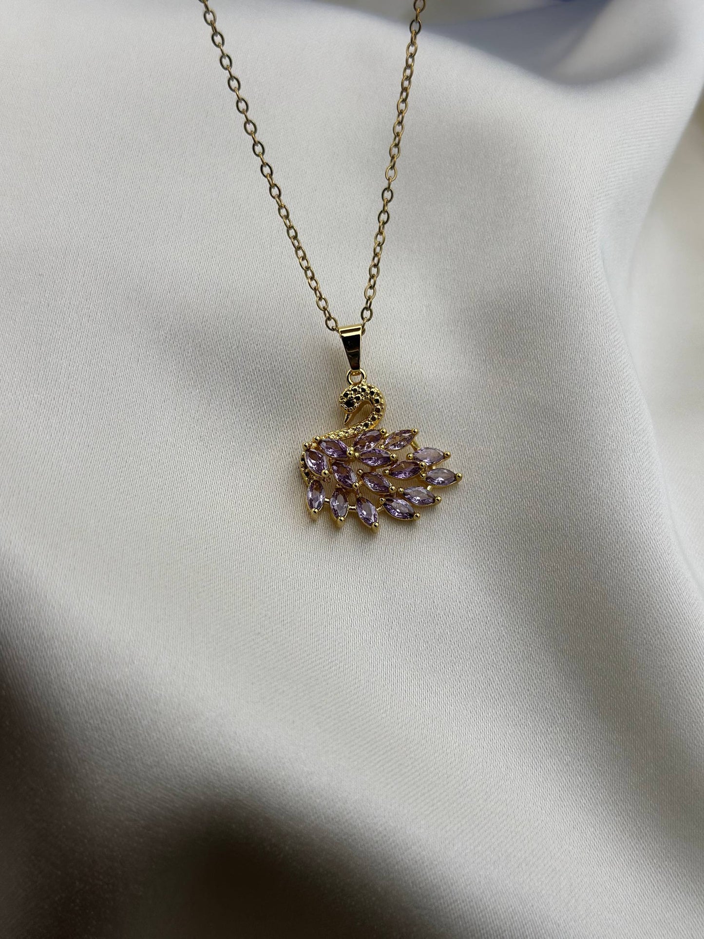 Chaine SWAROVSKI - Acier