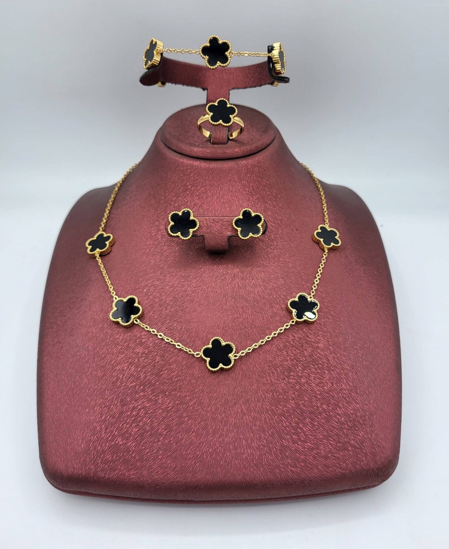 🍀✨ Parure Van Cleef & Arpels Alhambra 4pcs ✨🍀 💎